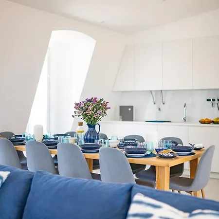 Apartment Blue By The River 4 - Unique Penthouse Duplex